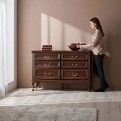 Cómoda Armarios Madera Comodines Diseño Armario Muebles clásicos Aparador