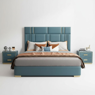 Mesitas de noche, consolas, mesa auxiliar diseño moderno, consolas de noche de madera.