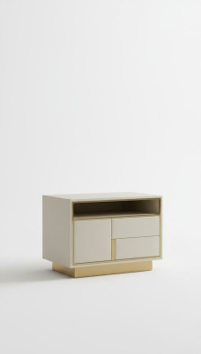 Diseño de mesitas de noche de consola auxiliares para dormitorio de madera de lujo, nuevas.
