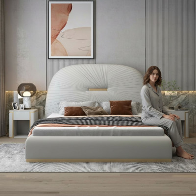 Conjunto de muebles para dormitorio completo de 3 piezas. Conjunto de muebles de diseño para dormitorio.