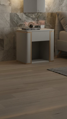 Mesitas de noche Mesa Consola Blanca Cómoda Mesita de noche MDF