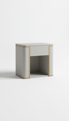 Mesitas de noche Mesa Consola Blanca Cómoda Mesita de noche MDF
