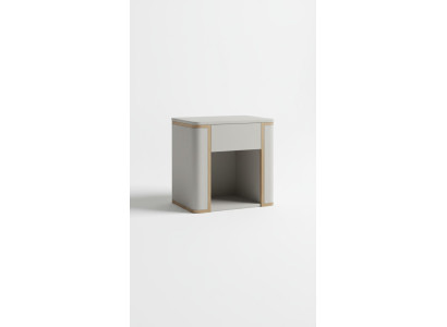 Mesitas de noche Mesa Consola Blanca Cómoda Mesita de noche MDF