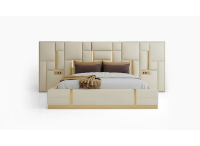 Diseño de conjuntos de dormitorio Cama Moderna Lujo Hotel Muebles