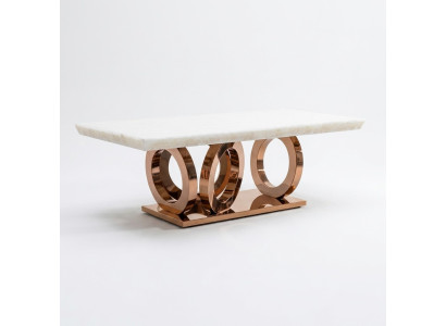 Mesa de centro de metal para sofá mesa auxiliar rectangular de mesa de sofá