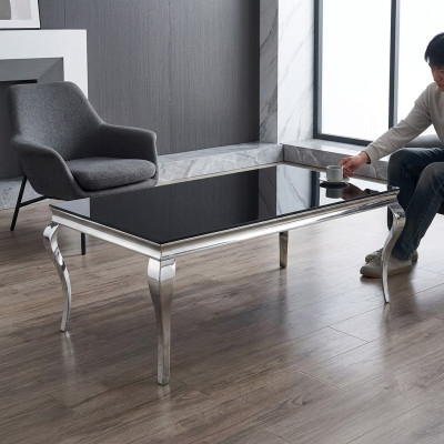 Mesa de comedor Mesa mesas Moderno comedor diseñador 200x75 muebles