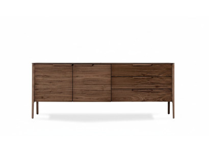 Sideboard Design Beige Conjunto de comedor de lujo Cómoda con tableros de madera