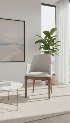 Silla de madera de lujo diseño moderno silla blanca muebles de comedor