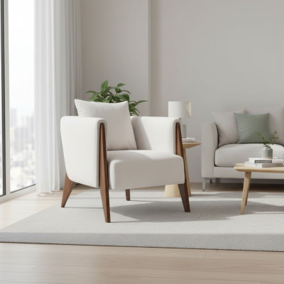 Sillón de salón de lujo cómodo muebles de club y salón.