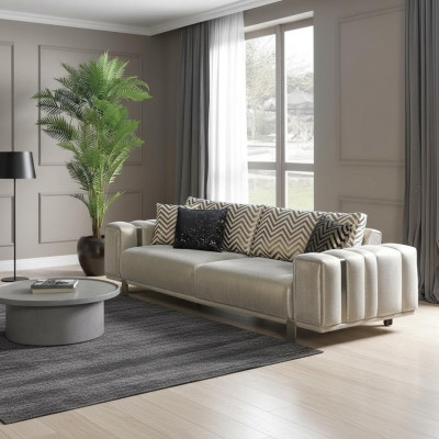 Muebles de lujo Sofá de 2 plazas Sofá de diseño para la sala de estar Sofá de dos plazas