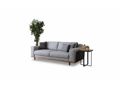 Gran sofá de tela de 242 cm Sofá Acolchado Muebles Textiles Sofás de tela decoración