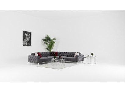 Chesterfield conjunto de esquina sofá de esquina sofá sofá tapizado sofá de esquina muebles