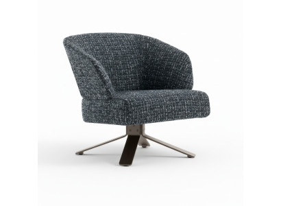 Sillón de lujo Sillón ergonómico de salón Tapizado diseño moderno