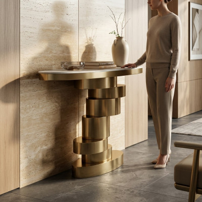 Mesa de consola Diseñador Mesa de madera Consola Mesas de consola Muebles.