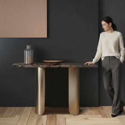 Mesa de consola diseño madera mesa mesas de consola lujo aparador