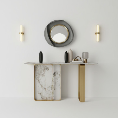 Mesa de consola de diseñador, mesa de madera consola, consolas de mesa, consolas de muebles.