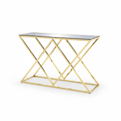 Mesa de consola, mesa de diseñador, mesa de sala de estar, muebles de lujo, mesa auxiliar