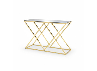Mesa de consola, mesa de diseñador, mesa de sala de estar, muebles de lujo, mesa auxiliar