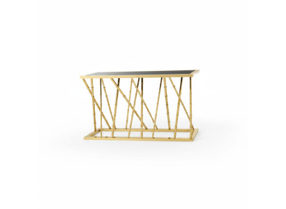 Mesa de consola diseño acero inoxidable Mesa consola Mesa de lujo Nueva