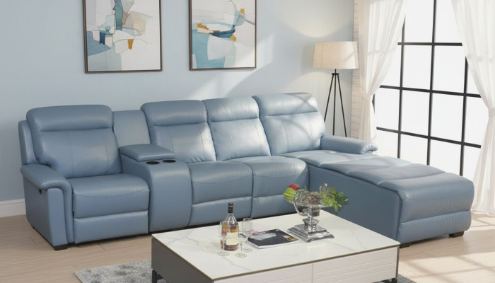 Sofá esquinero Sofá Couch Forma L Sala de estar de lujo Diseño moderno Muebles