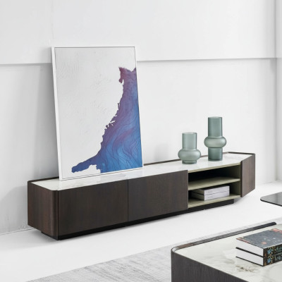 Lujo aparador rtv mueble de salón Madera mueble bajo Diseño moderno.