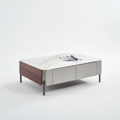 Mesa de centro Mesa Mesa auxiliar del diseñador 80x40 Mesas de centro Modernas