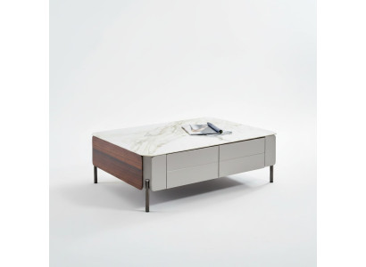 Mesa de centro Mesa Mesa auxiliar del diseñador 80x40 Mesas de centro Modernas