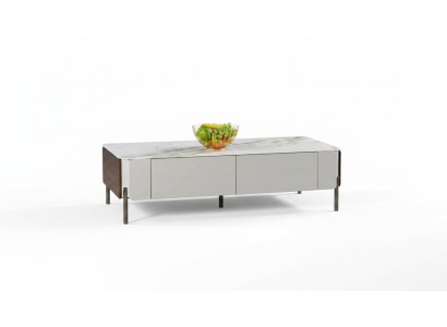 Mesa de centro Mesa Muebles Lujo Mesa auxiliar Madera Moderno Diseño de sala de estar