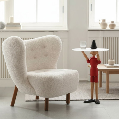 Sillón Diseño Sofá Reláx Tela Salón Lujo Club Tapizado Asiento