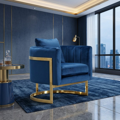 Diseño de sillón de terciopelo para sala de estar, sofás tapizados, sofá de lujo, relajación, nuevo.