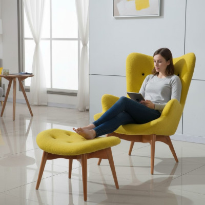 Sillón Club Salón Diseñador Lujo Sofá Silla Sillas Tapizado Asiento Muebles