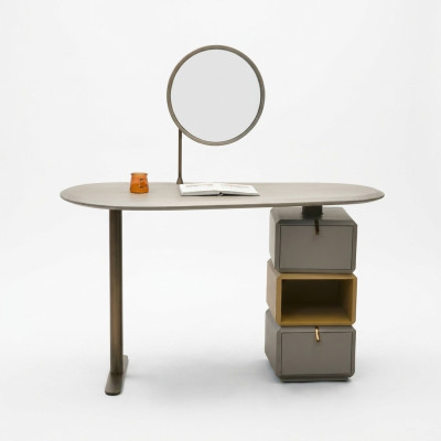 Diseño tocador con espejo Muebles de lujo para dormitorio de 2 piezas. Aparador