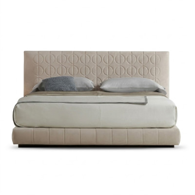 Cama tapizada de diseño de lujo cama doble dormitorio de lujo 180x200