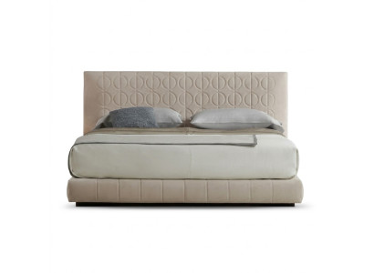 Cama tapizada de diseño de lujo cama doble dormitorio de lujo 180x200