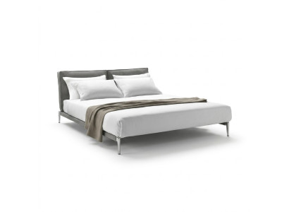 Diseño de cama Cama doble Camas de lujo Dormitorio tapizado Muebles nuevos