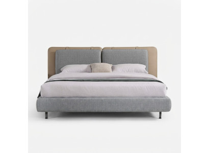 Camas acolchadas de diseño de lujo camas dobles muebles de diseño de dormitorio