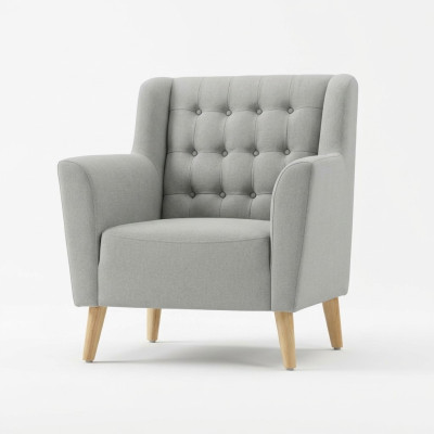 Sillón Chesterfield Sofá Acolchado Muebles Decoración Sofá de una plaza Nuevo