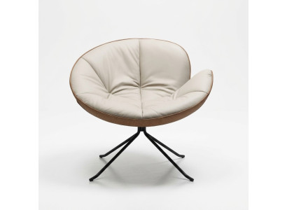 Sillón de diseño para sala de estar, tapizado de madera de un asiento moderno blanco nuevo