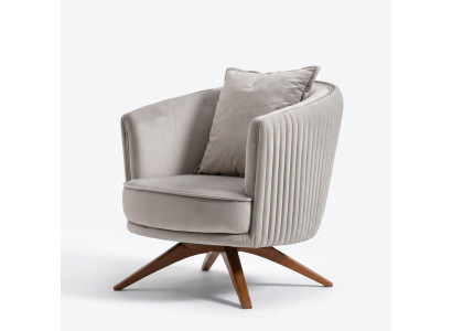 Diseño Sillón Sofá Tapizado Lujo 1 Plaza Tela Terciopelo Nuevo