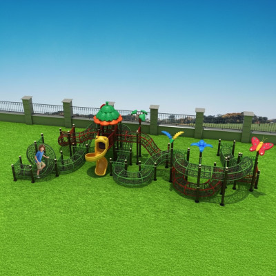 Complejo deportivo al aire libre Jardín de escalada para niños Parque infantil Público Parque de recreo