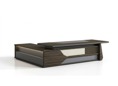 Escritorio de esquina Diseño de muebles de oficina Oficina Jefe Möbel Design Schreibtisch