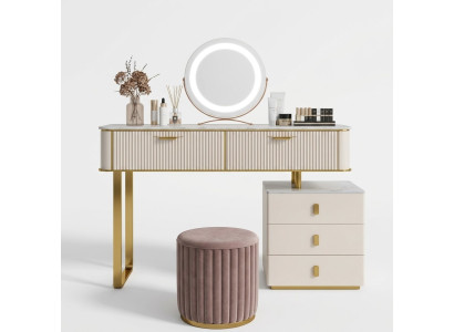 Vanity mirror, luxury console, chest of drawers, bedroom console table.