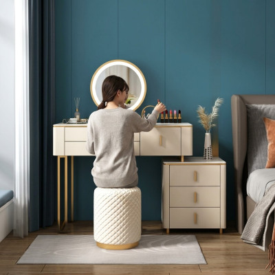 Diseño de mesa de consola de lujo Mesas de consola de madera Diseño moderno de tocador