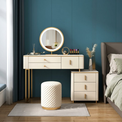 Diseño de mesa de consola de lujo Mesas de consola de madera Diseño moderno de tocador