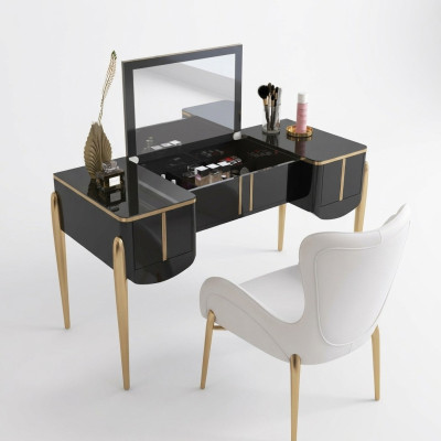 Modern tocador espejo lujo consola cómoda dormitorio nuevo