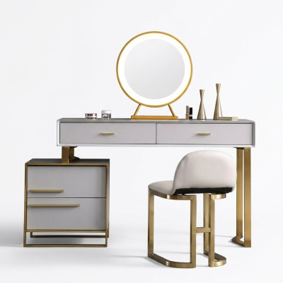 Mesa moderna consola espejo tocador dormitorio mesa de cosméticos