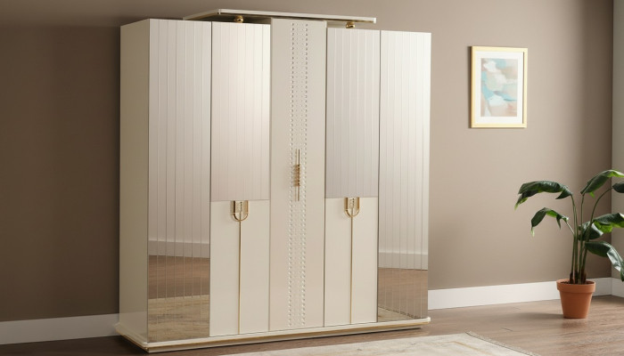Armario de madera Armario Armario Dormitorio Lujosos Armarios Nuevo
