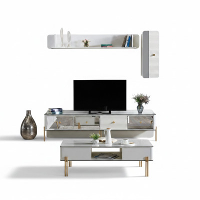 Mueble de TV moderno, aparador, cómoda, mueble bajo para TV, estante de televisión, armario, muebles