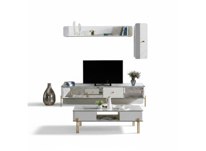 Mueble de TV moderno, aparador, cómoda, mueble bajo para TV, estante de televisión, armario, muebles