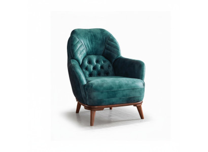 1 Sillón de relax moderno estilo Chesterfield de lujo para el salón.